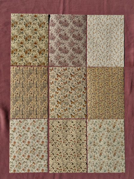 Папір для скрапбукінгу Квіткова колекція №2 жовтий ppr_flcol_2 фото